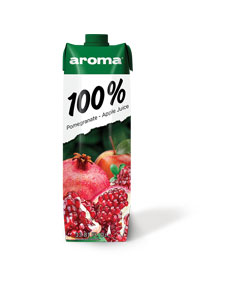 Aroma 100% Pomegranate- Apple Juice